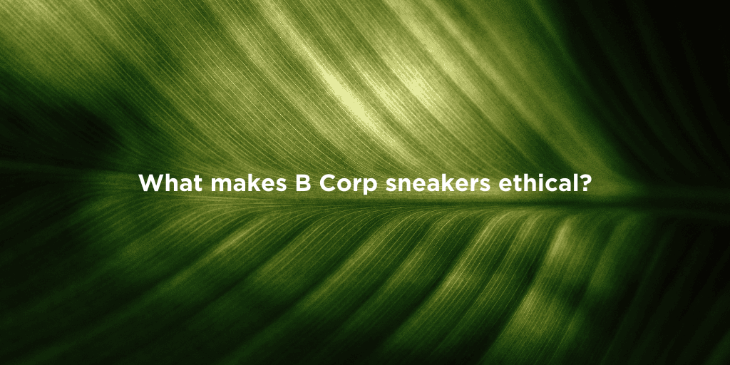 Why B Corp Sneakers Are Sustainable