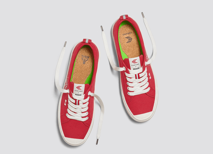 OCA Low ATARI Red Canvas Sneaker Men