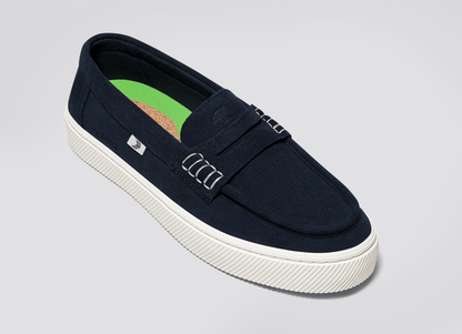 CAJU Loafer Navy Suede Men