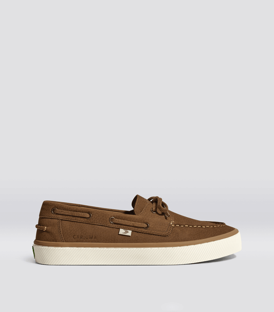 Mare Boat Shoe Mocha Nubuck Men