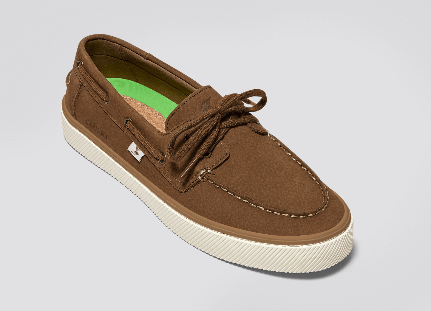 Mare Boat Shoe Mocha Nubuck Men