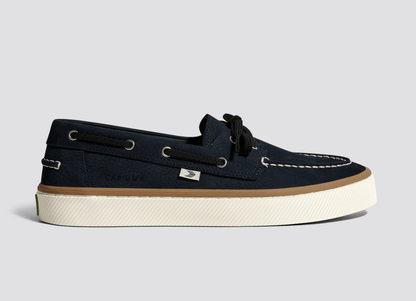 Mare Boat Shoe Navy Nubuck Women