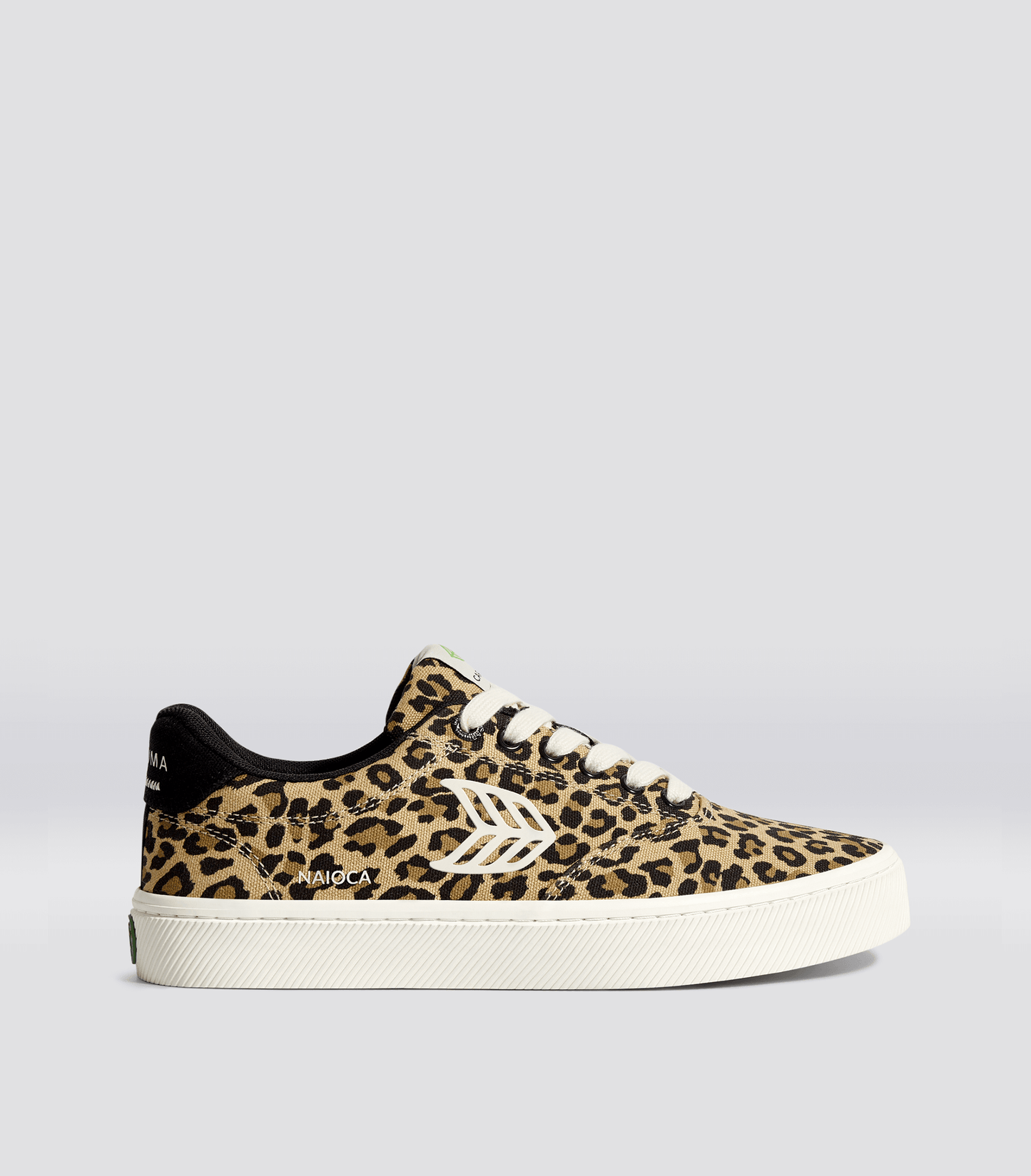 NAIOCA Leopard Print Canvas Sneaker Men