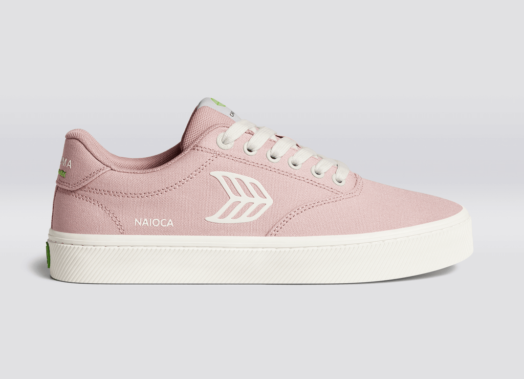 CARIUMA: Women's Canvas Rose Light Pink Sneakers | NAIOCA