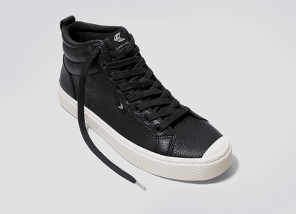 OCA High Black Premium Leather Sneaker Women