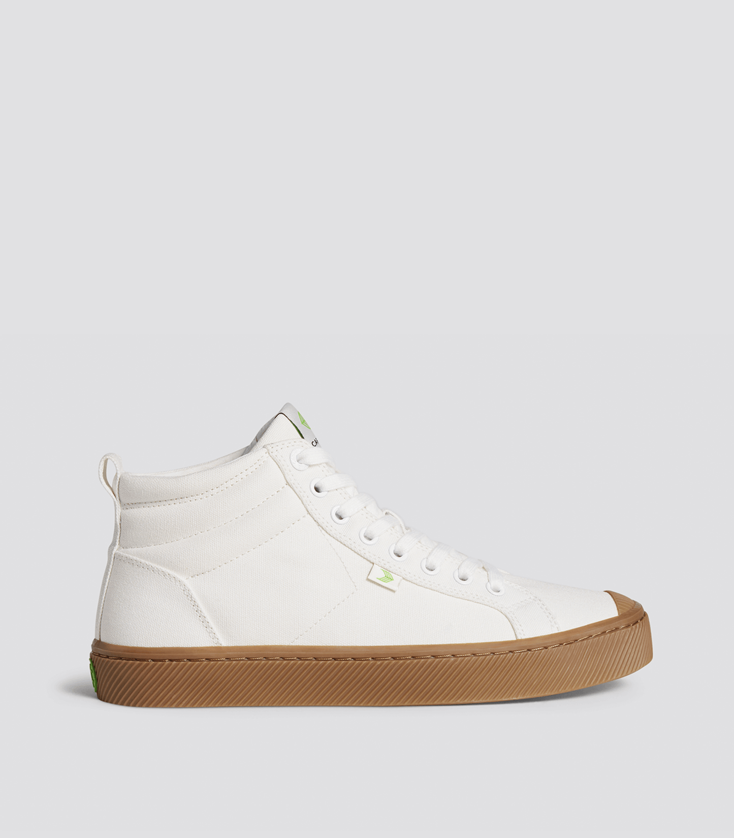 OCA High Gum Off-White Canvas Sneaker Women