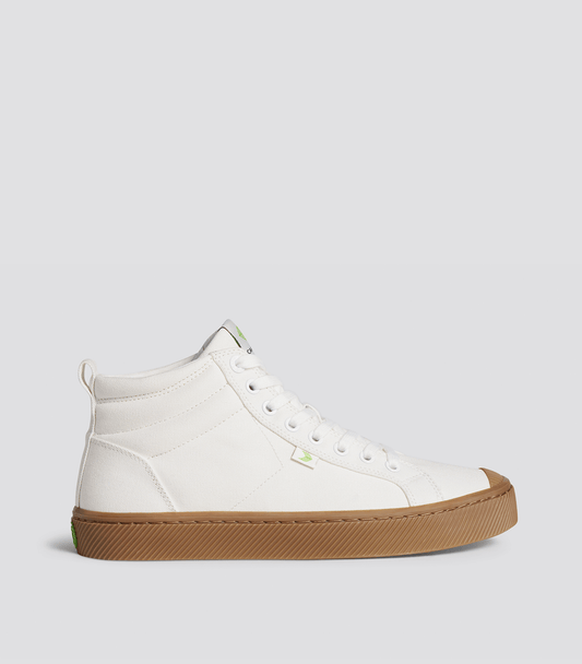 OCA High Gum Off-White Canvas Sneaker Men