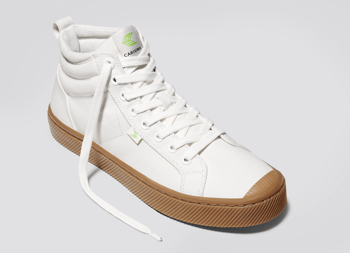 OCA High Gum Off-White Canvas Sneaker Women