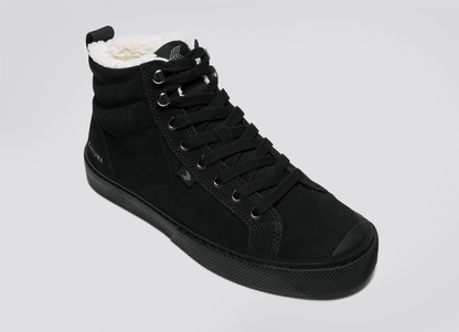 OCA Therma High Hooks All Black Suede Boot Men