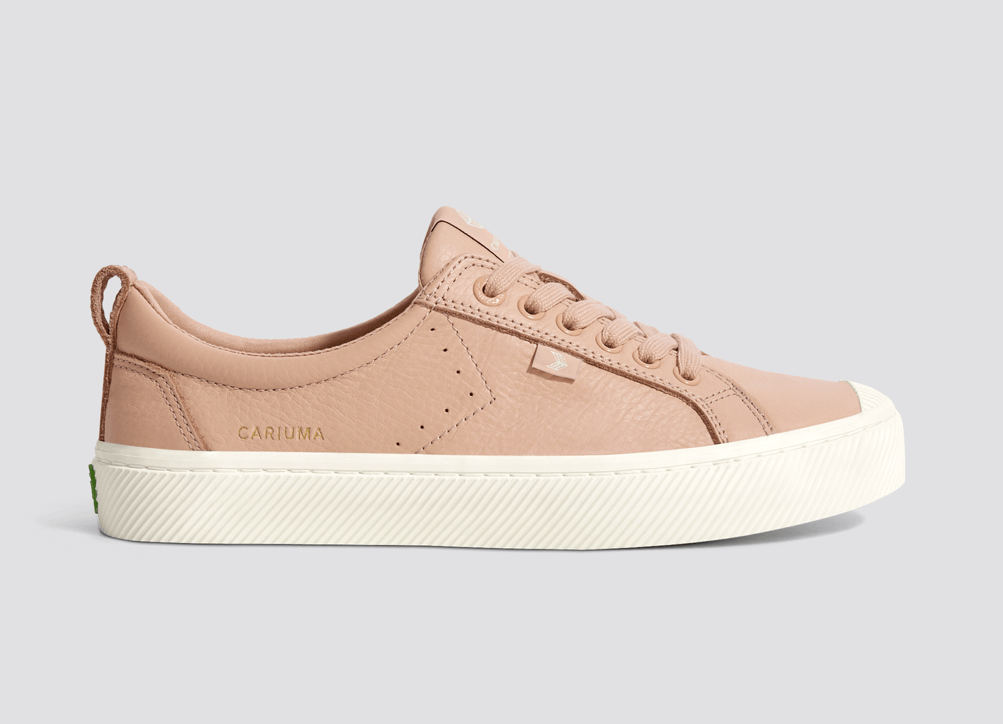 OCA Low Beige Premium Leather Sneaker Women