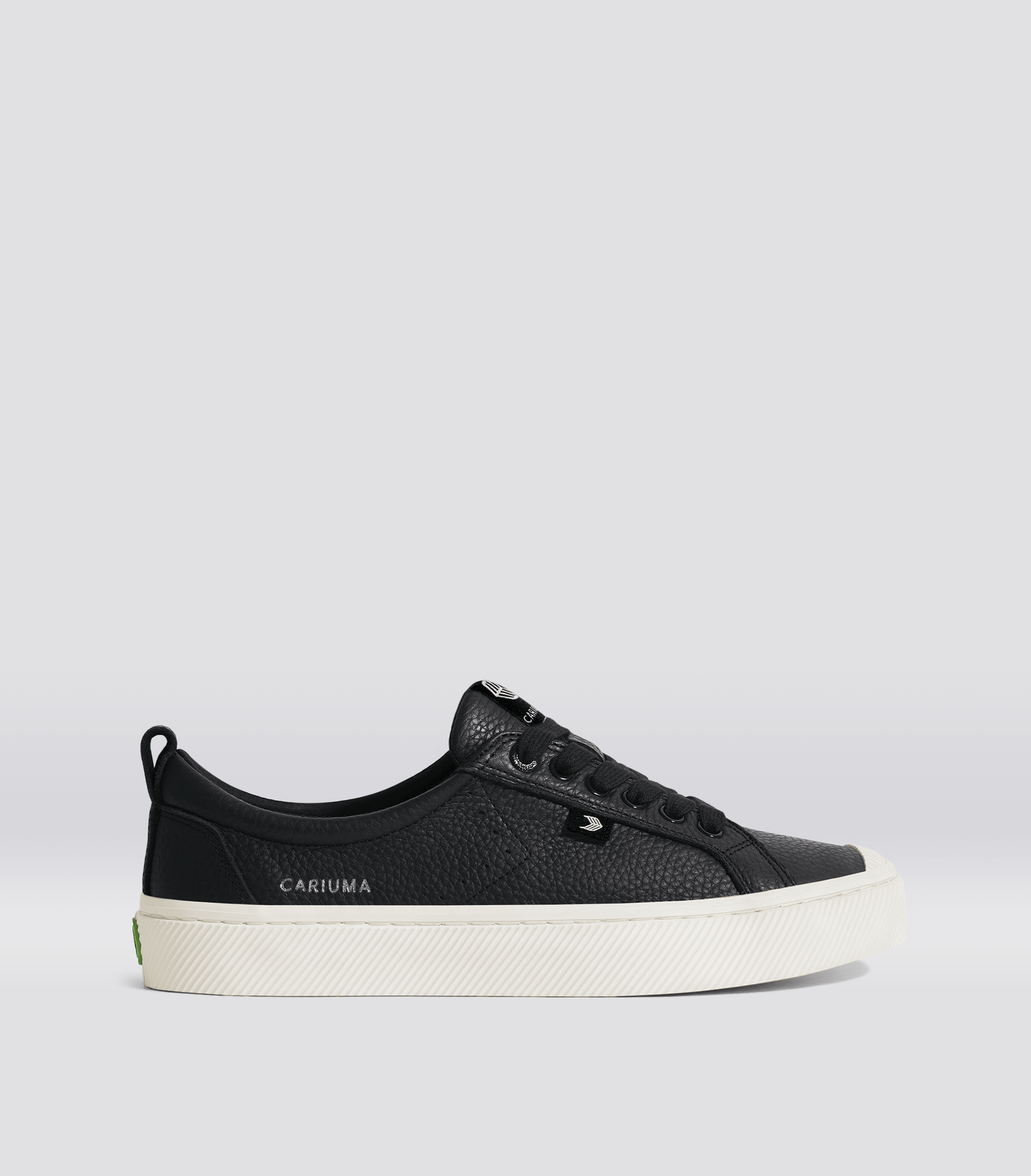 OCA Low Black Premium Leather Sneaker Women