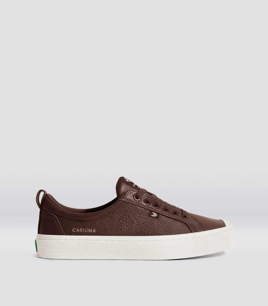 OCA Low Brown Premium Leather Sneaker Men