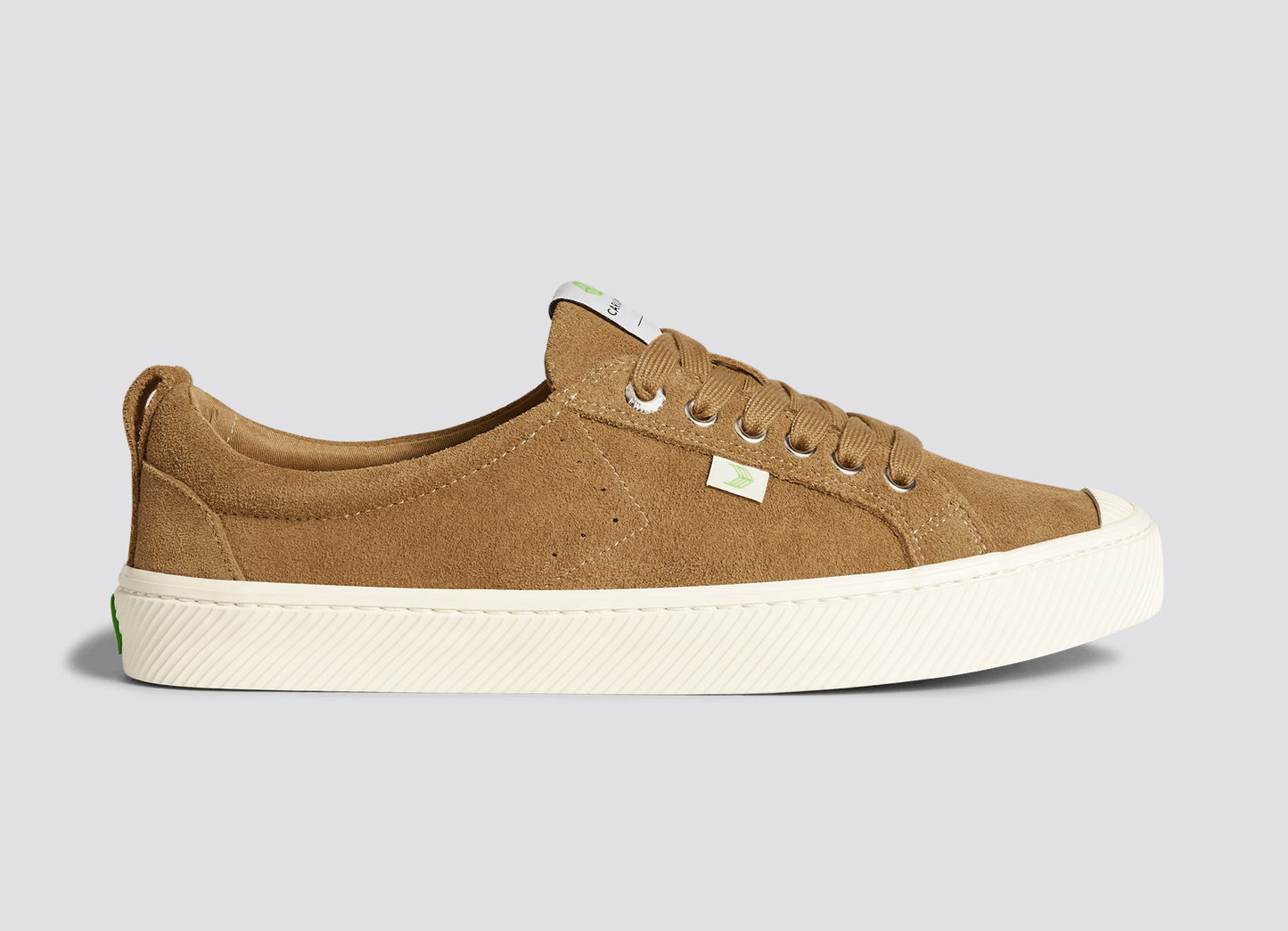 OCA Low Camel Suede Sneaker Women