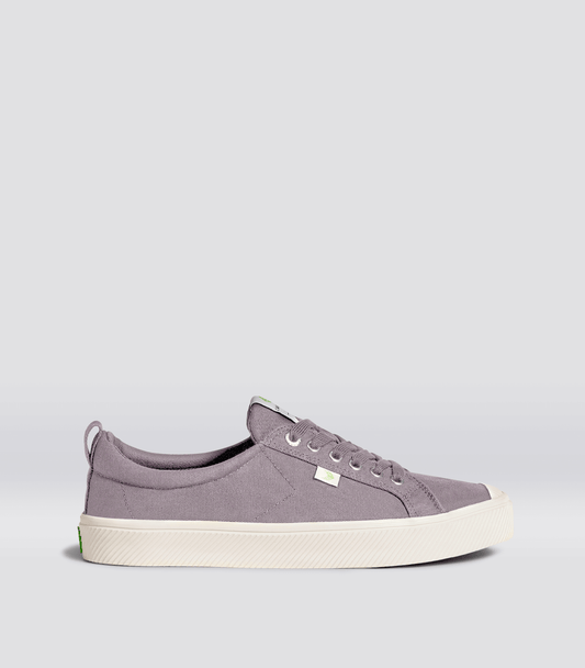 CUSTOM OCA Low Mystic Grey Canvas Sneaker Men