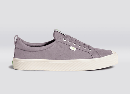 CUSTOM OCA Low Mystic Grey Canvas Sneaker Men