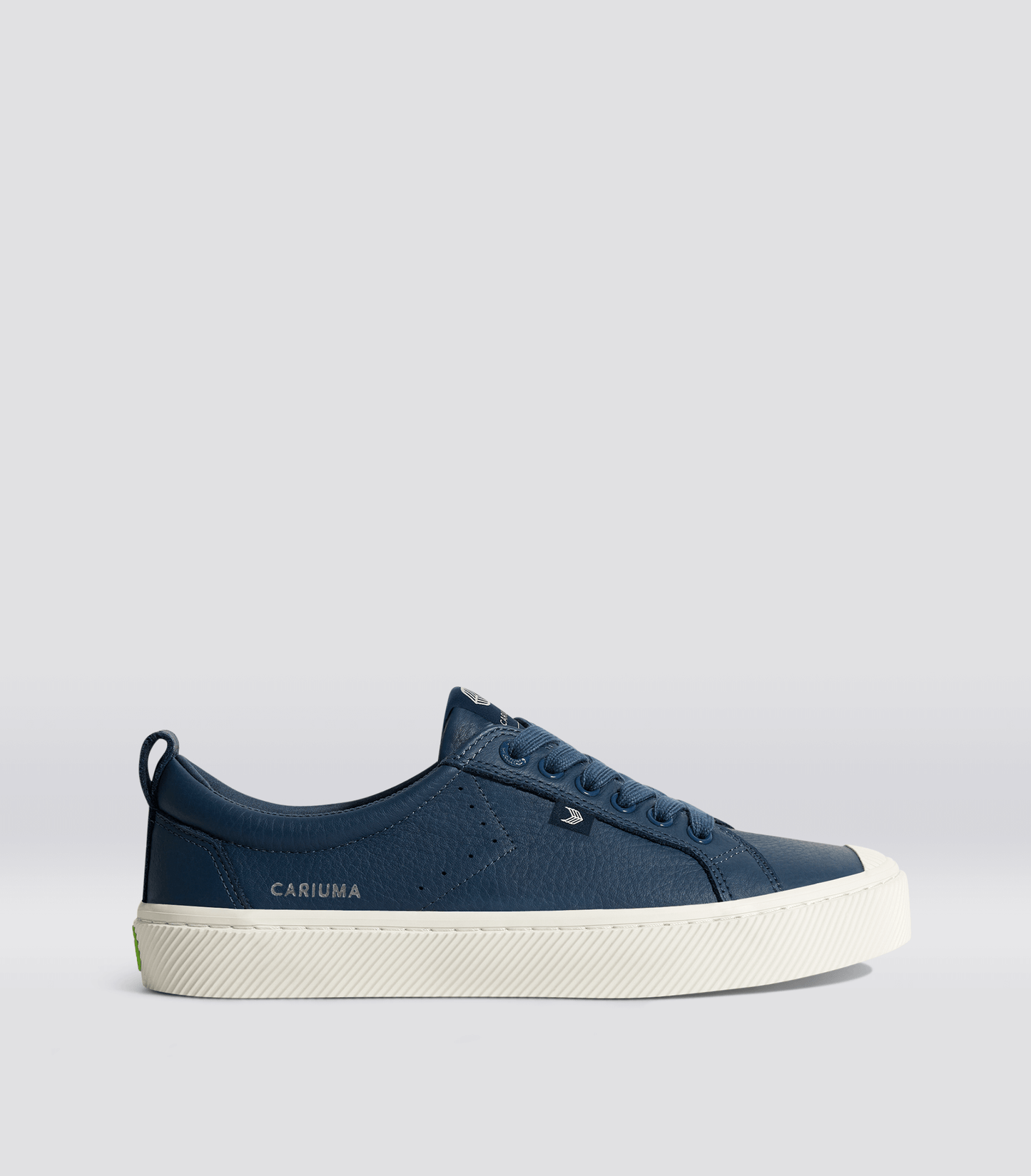 OCA Low Dark Denim Premium Leather Sneaker Men