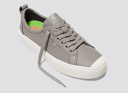 OCA Low Grey Premium Leather Sneaker Men