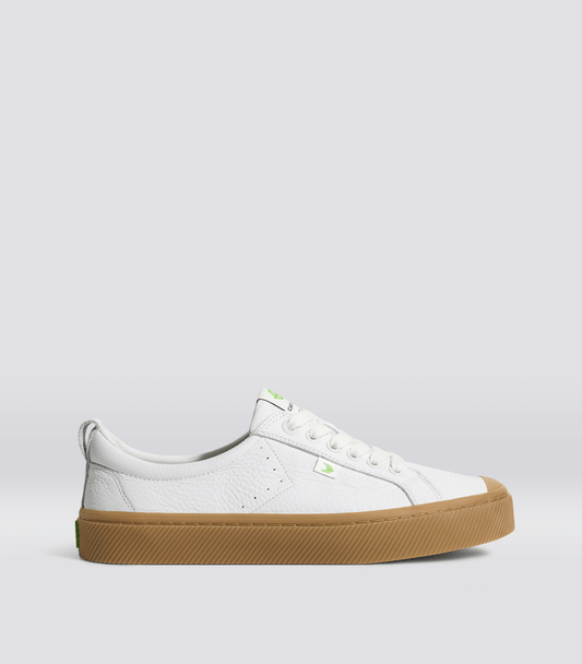 OCA Low Gum White Premium Leather Sneaker Men