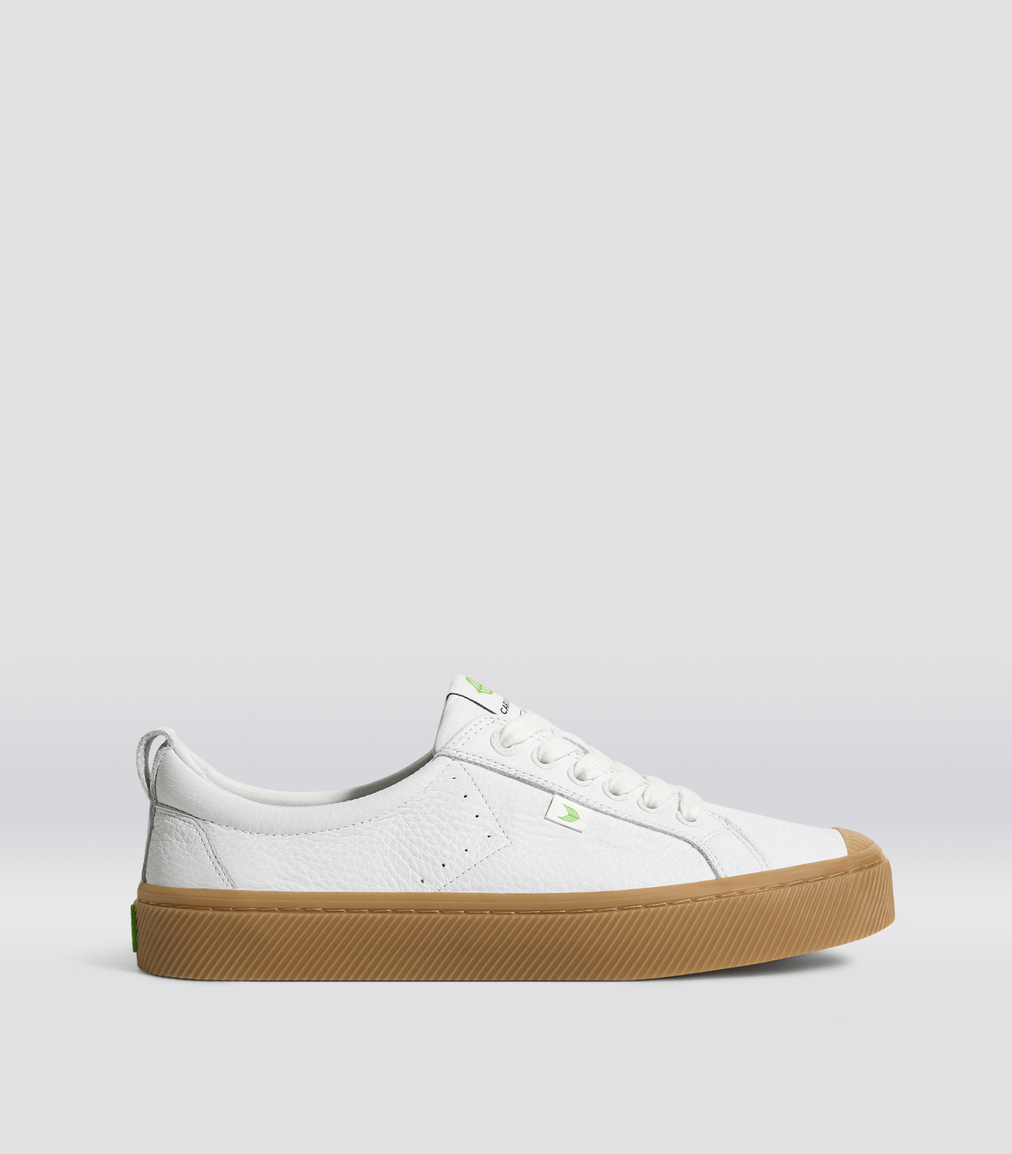 OCA Low Gum White Premium Leather Sneaker Women