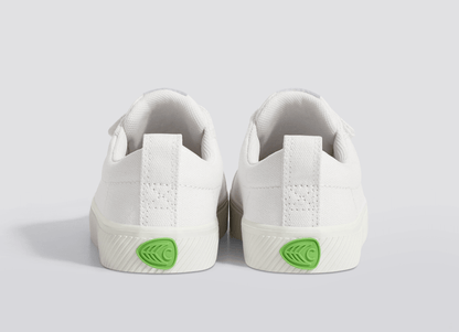 OCA Low Off-White Canvas Sneaker Kids