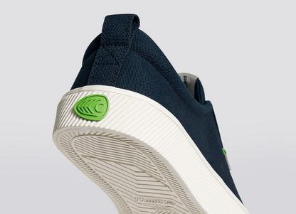 OCA Low Navy Canvas Sneaker Women