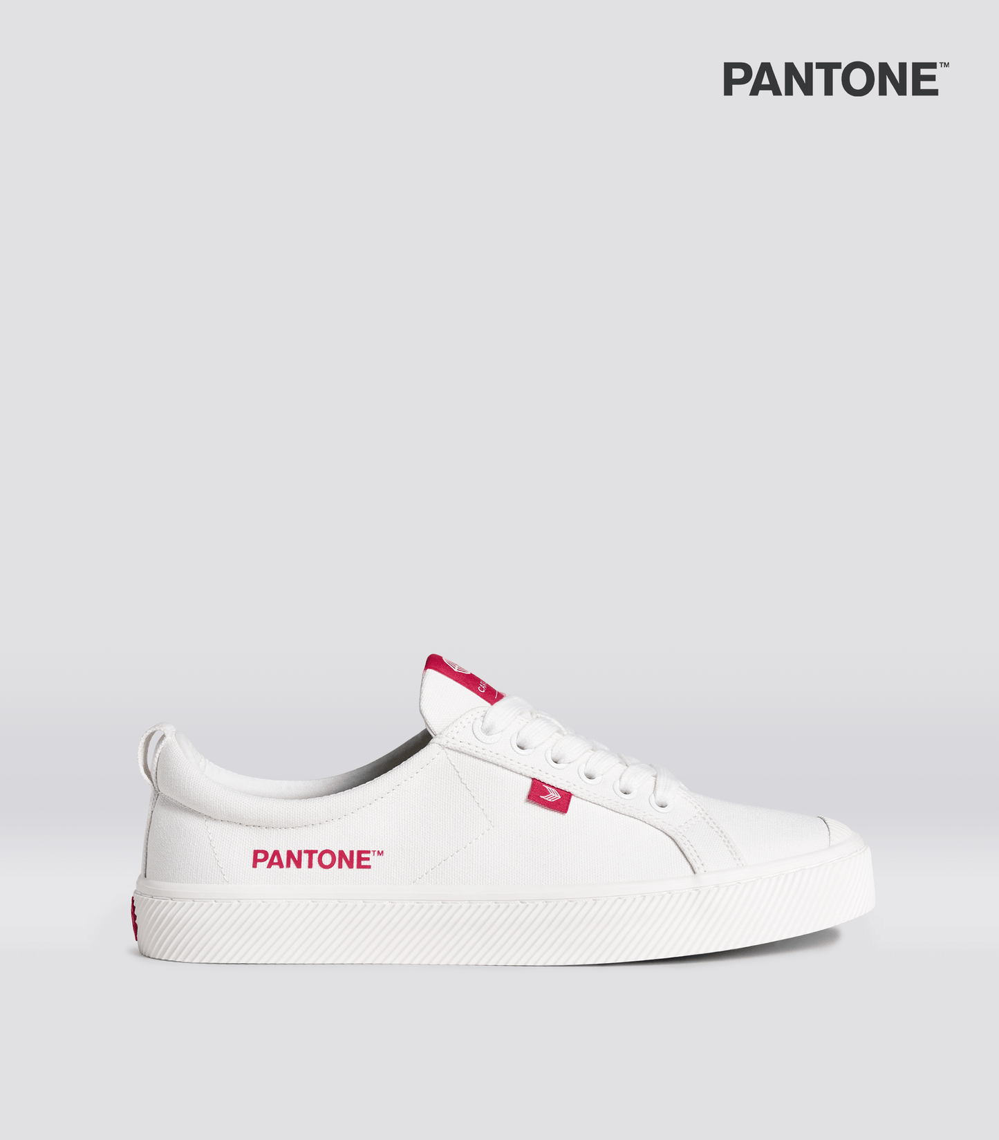 OCA Low Pantone Off-White Canvas Viva Magenta Sneaker Men