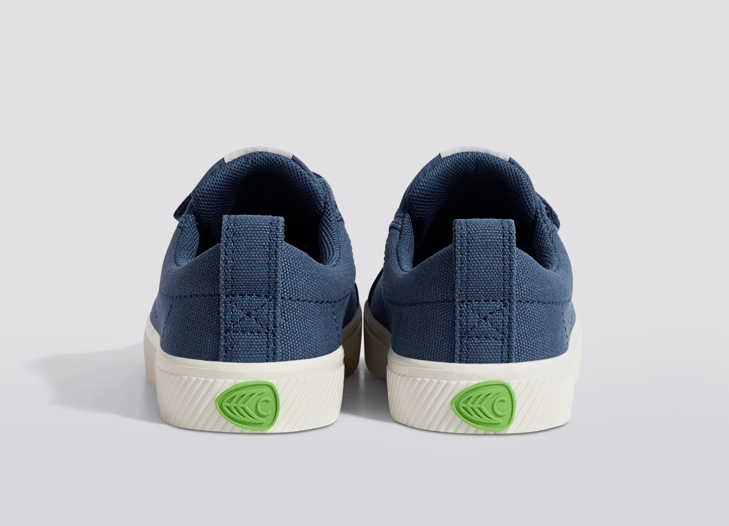 OCA Low Shadow Blue Canvas Sneaker Kids