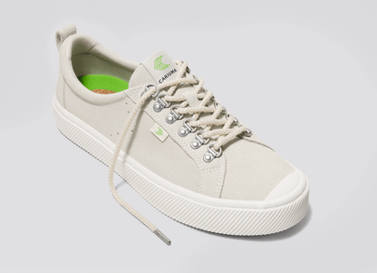 OCA Low Speedhooks Vintage White Suede Sneaker Women