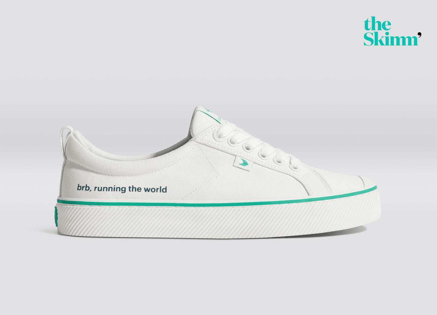 The Skimm OCA Low Off-White Canvas Sneaker Women