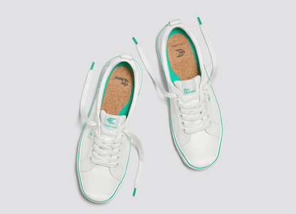 The Skimm OCA Low Off-White Canvas Sneaker Women