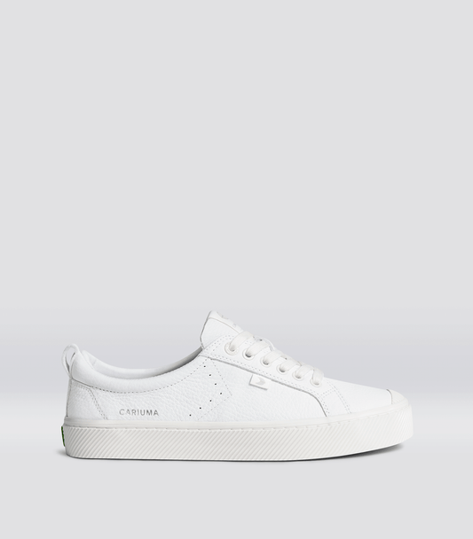 OCA Low White Premium Leather Sneaker Men