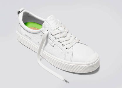 OCA Low White Premium Leather Sneaker Women