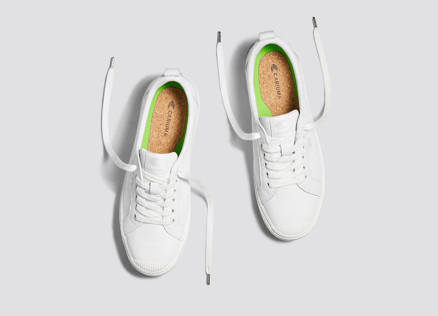 OCA Low White Premium Leather Sneaker Women