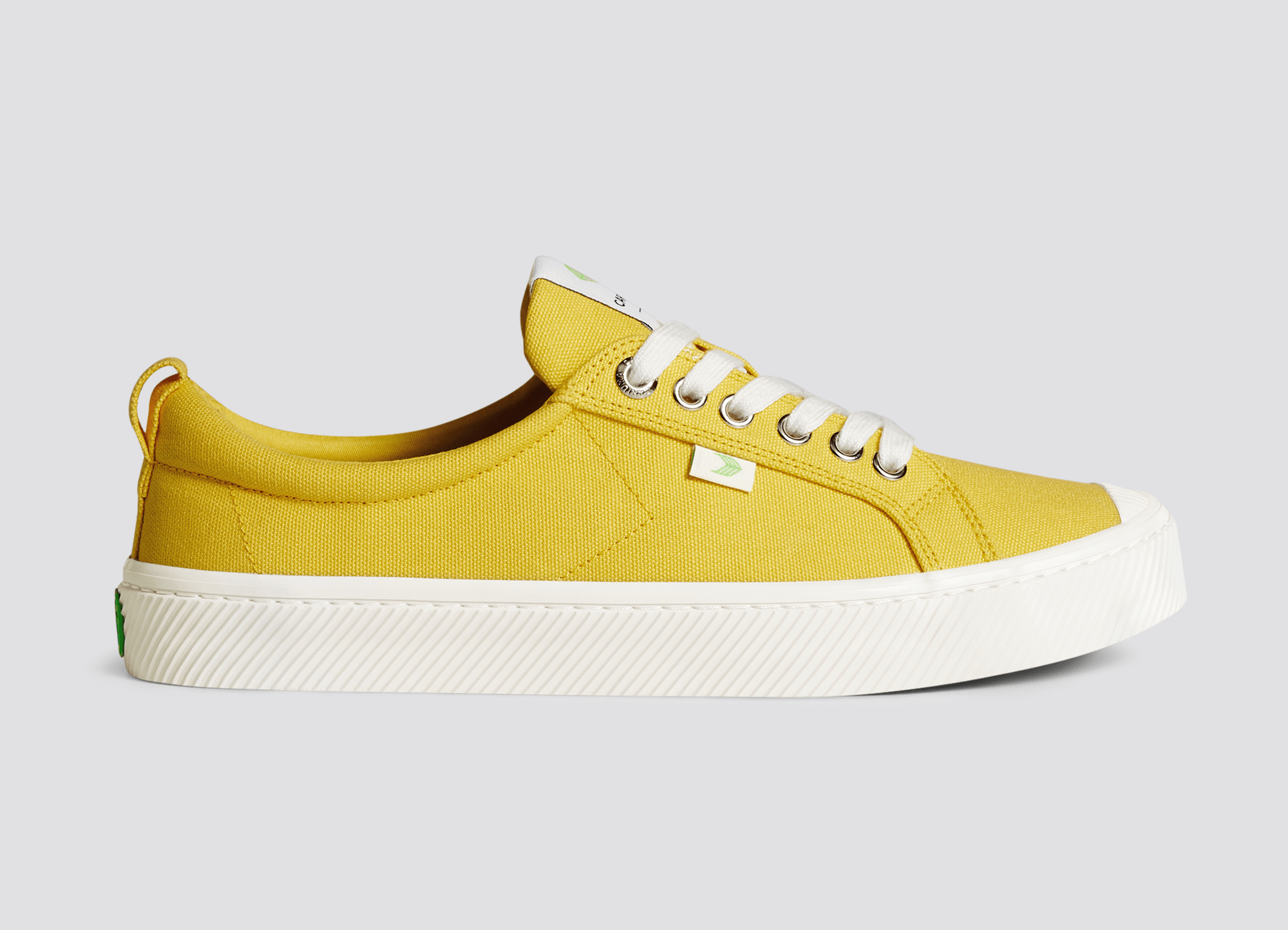 Yellow canvas cheap shoes