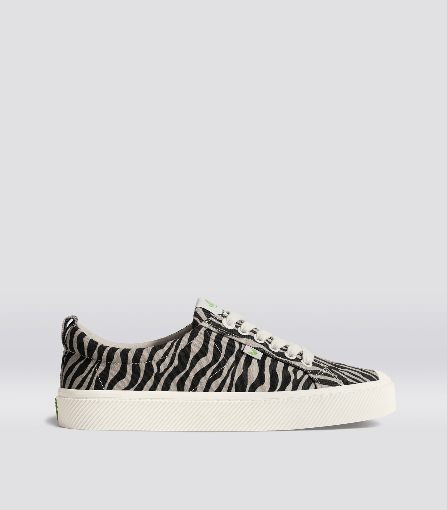 OCA Low Zebra Print Canvas Sneaker Women