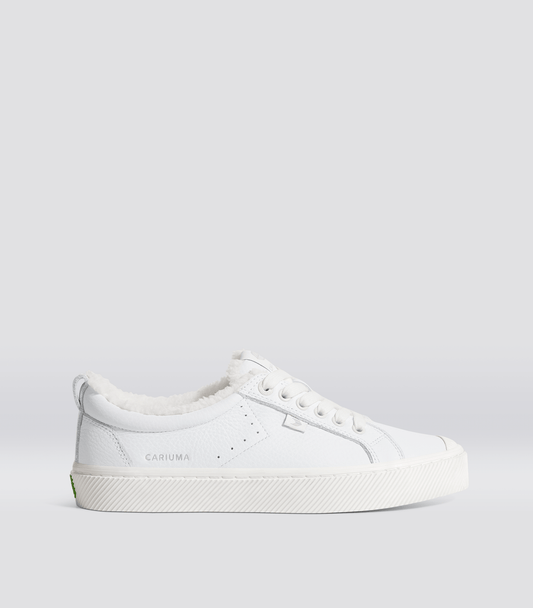 OCA Therma Low White Premium Leather Sneaker Men