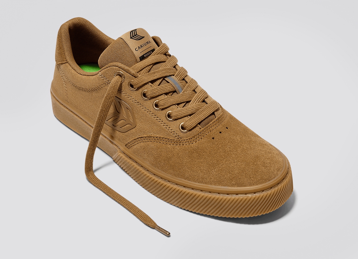 Skatepark of Tampa NAIOCA PRO Gum Camel Suede and Canvas Camel Logo Sneaker Men