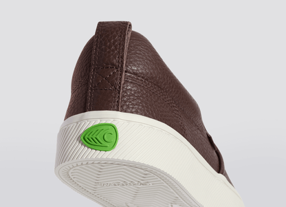 SLIP-ON Brown Premium Leather Sneaker Men