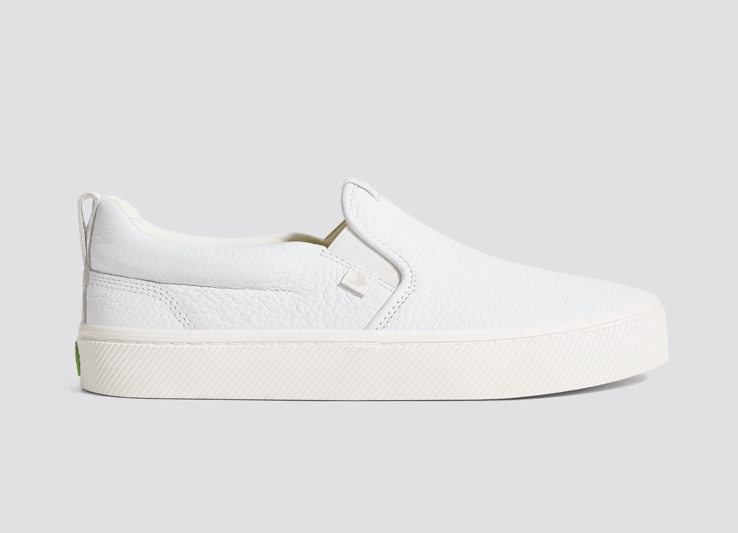 SLIP-ON White Premium Leather Sneaker Women