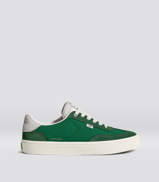 TOCA Abundant Green Suede Green Nylon Sneaker Men