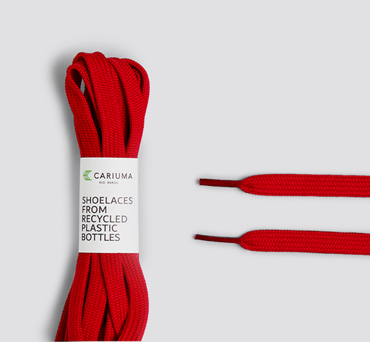 Shoe Lace IBI Raw Red with Raw Red Tip