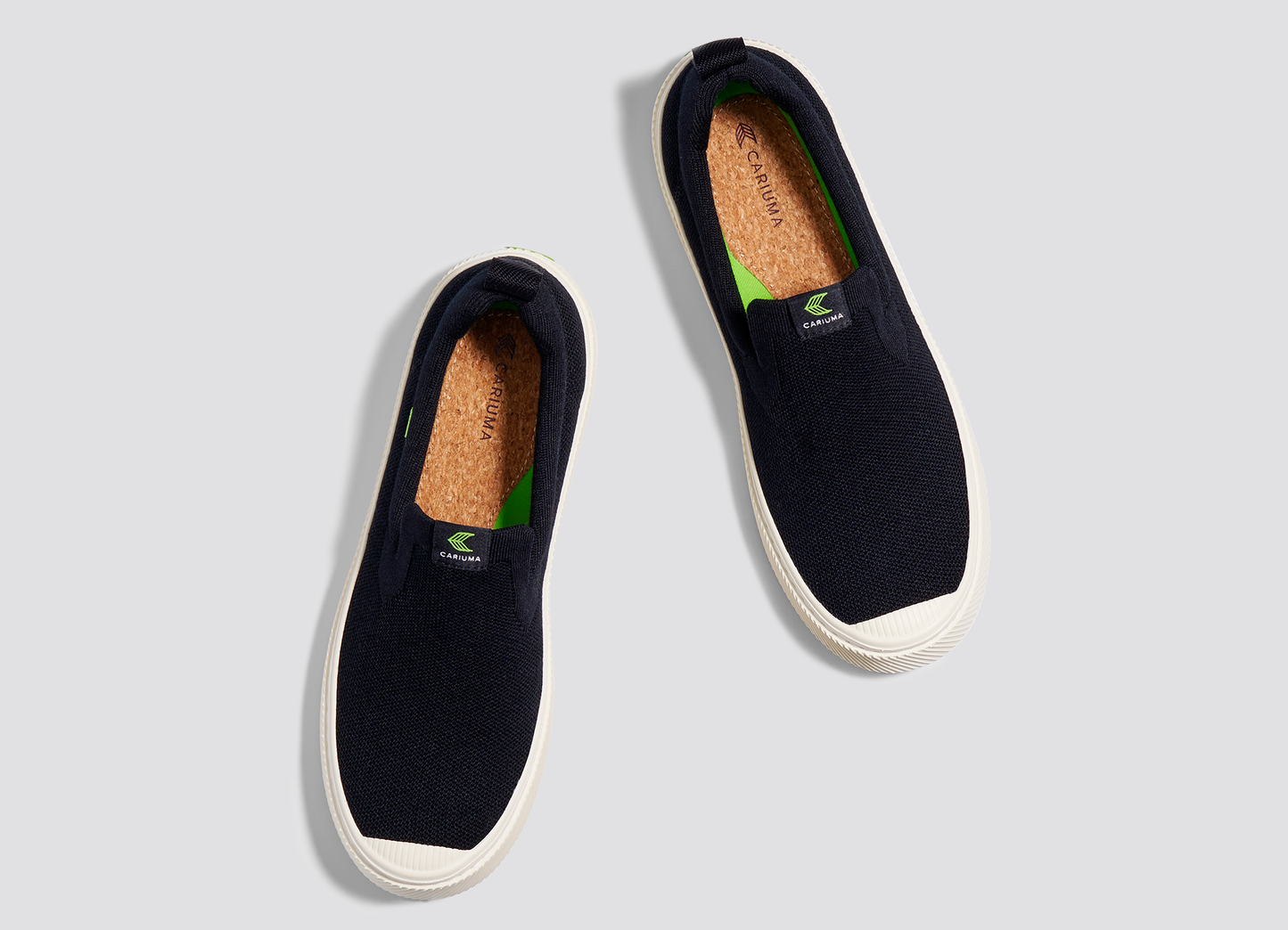 IBI SLIP-ON Black Knit Sneaker Men