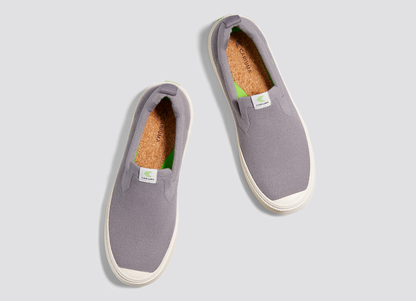 IBI SLIP-ON Light Grey Knit Sneaker Men