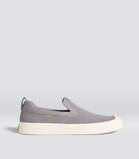 IBI SLIP-ON Light Grey Knit Sneaker Men