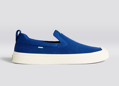 IBI SLIP-ON Mineral Blue Knit Sneaker Men