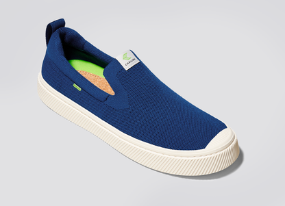 IBI SLIP-ON Mineral Blue Knit Sneaker Women