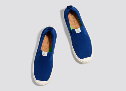 IBI SLIP-ON Mineral Blue Knit Sneaker Women