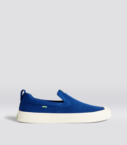 IBI SLIP-ON Mineral Blue Knit Sneaker Men