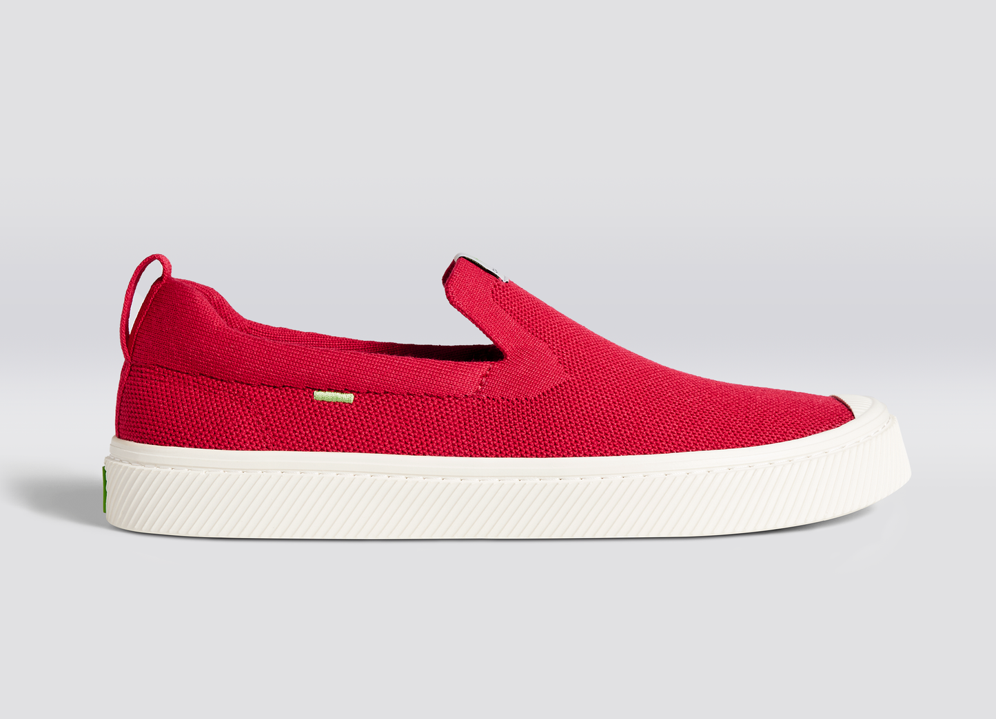 IBI SLIP-ON Raw Red Knit Sneaker Women