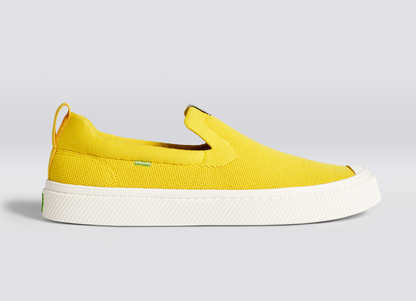 IBI SLIP-ON Sun Yellow Knit Sneaker Men